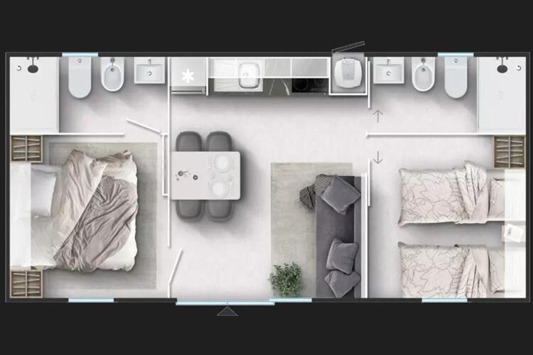 Premium Mobile Home In Novalja Exterior photo